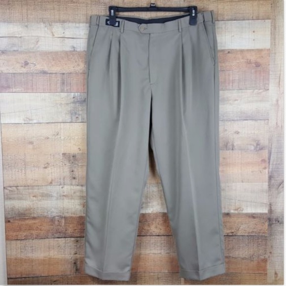 Savane Pants Mens Size 40x30 Brown Comfort Plus A2 Poshmark